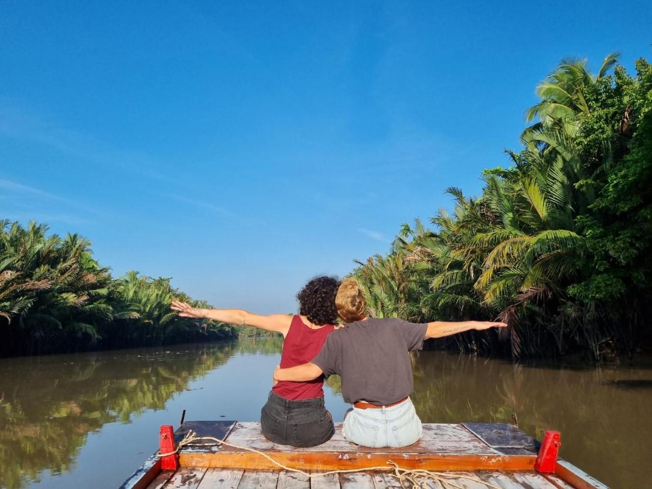 Innerzen Riverside Homestay Ben Tre - Japanese Style Buitenkant foto