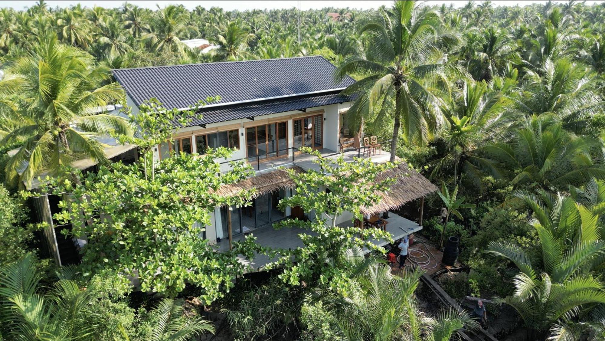 Innerzen Riverside Homestay Ben Tre - Japanese Style Buitenkant foto