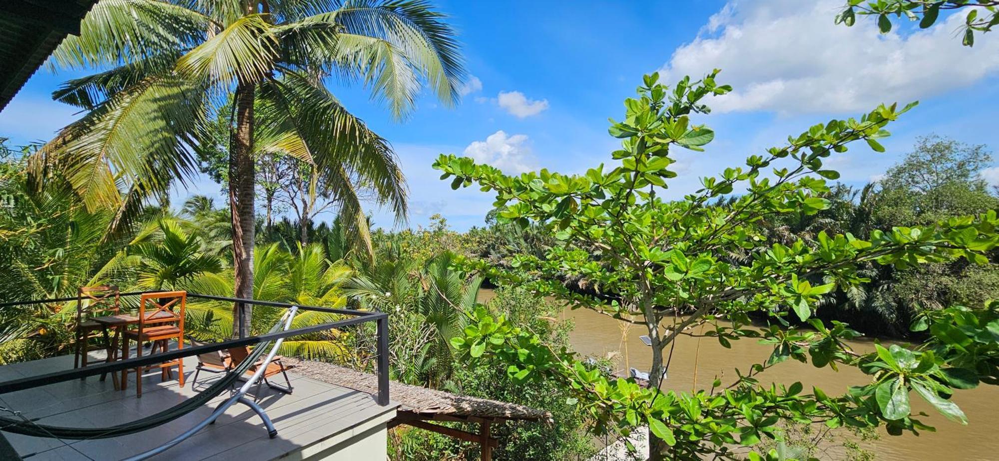 Innerzen Riverside Homestay Ben Tre - Japanese Style Buitenkant foto